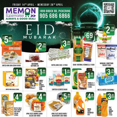 Memon Supermarket Flyer April 14 to 26