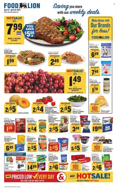 Food Lion (SC) Weekly Ad Flyer Specials April 12 to April 18, 2023