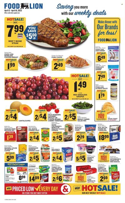 Food Lion (SC) Weekly Ad Flyer Specials April 12 to April 18, 2023