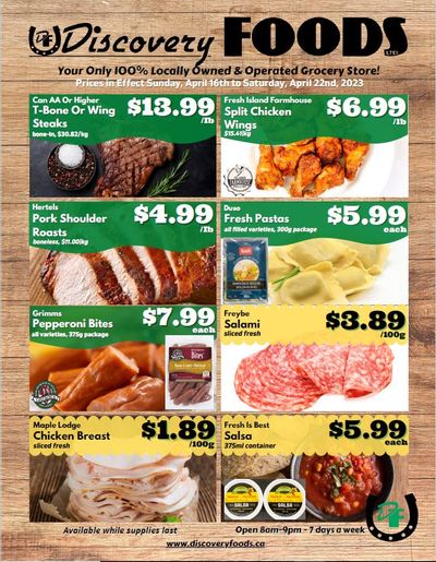 Discovery Foods Flyer April 16 to 22