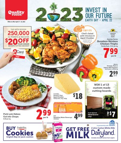 Quality Foods Flyer April 17 to 23