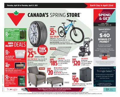 Canadian Tire (ON) Flyer April 20 to 27