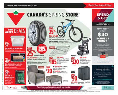 Canadian Tire (Atlantic) Flyer April 20 to 27