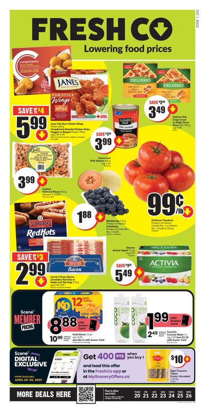 FreshCo (ON) Flyer April 20 to 26