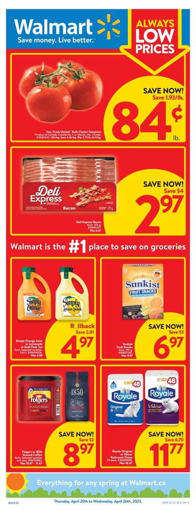 Walmart (ON) Flyer April 20 to 26
