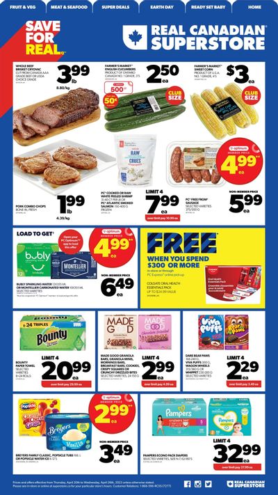 Real Canadian Superstore (ON) Flyer April 20 to 26