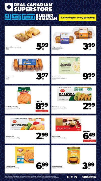 Real Canadian Superstore (West) Flyer April 20 to 26