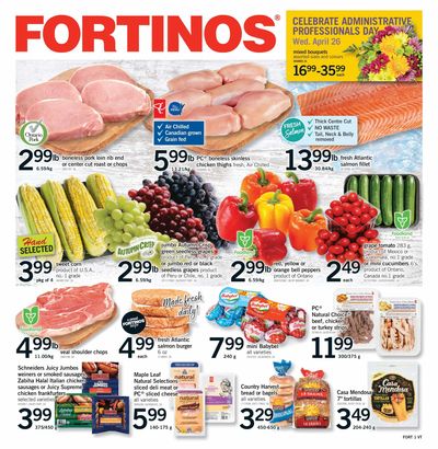 Fortinos Flyer April 20 to 26