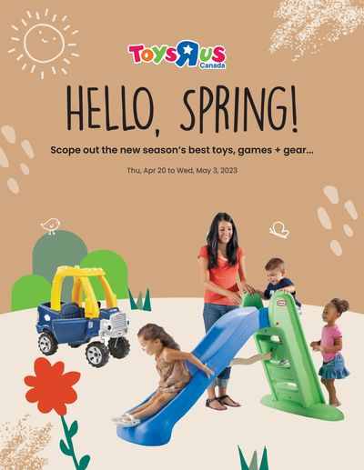 Toys R Us Flyer April 20 to May 3
