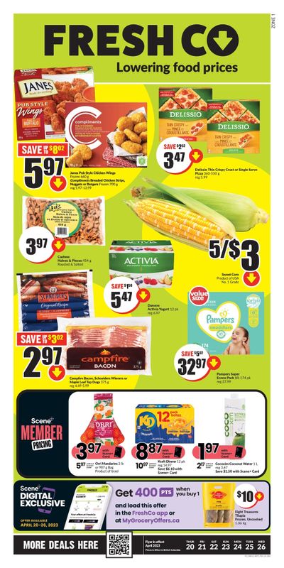 FreshCo (West) Flyer April 20 to 26