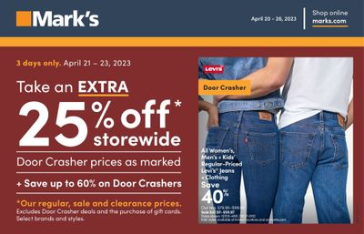 Mark's Flyer April 20 to 26