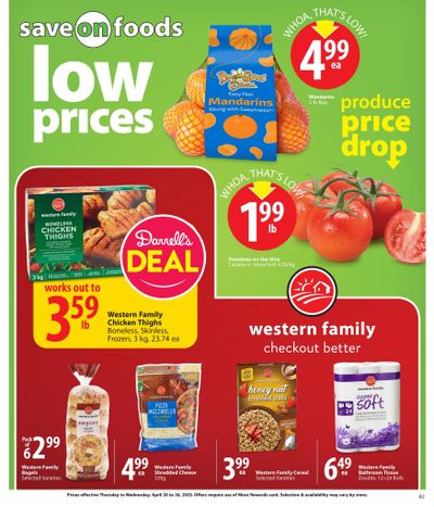 Save On Foods (AB) Flyer April 20 to 26