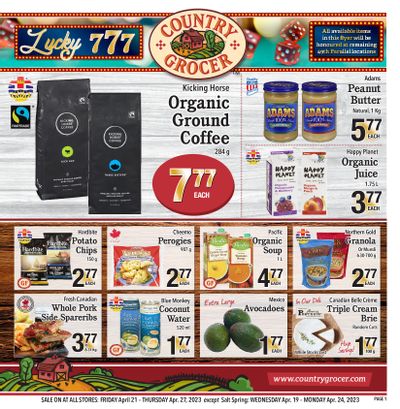 Country Grocer Flyer April 21 to 27