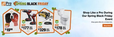 The Home Depot Spring Black Friday Sale: Save Up to 60% OFF Many Items Including This Week’s Flyer