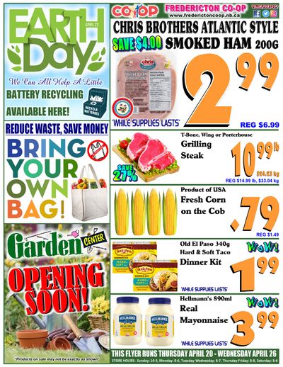 Fredericton Co-op Flyer April 20 to 26
