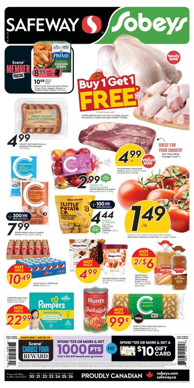 Sobeys/Safeway (AB, SK & MB) Flyer April 20 to 26