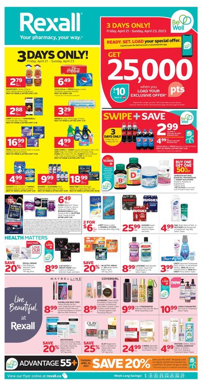 Rexall (BC) Flyer April 21 to 27
