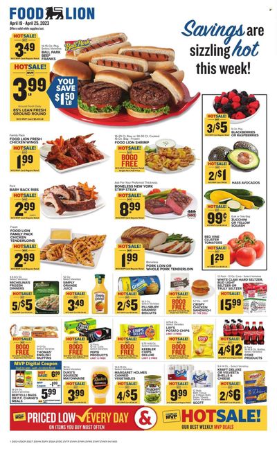 Food Lion (VA) Weekly Ad Flyer Specials April 19 to April 25, 2023