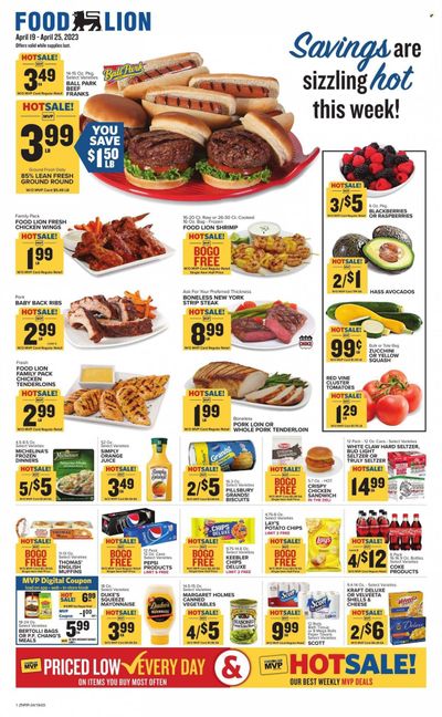 Food Lion (NC) Weekly Ad Flyer Specials April 19 to April 25, 2023