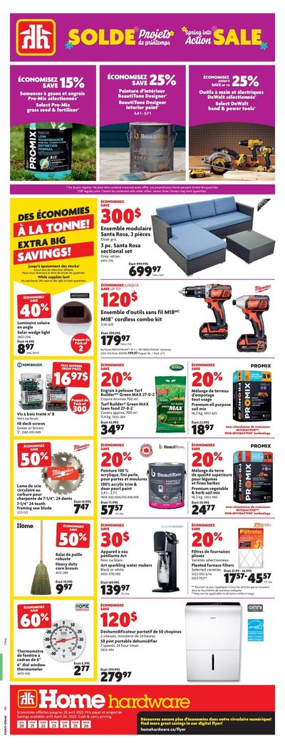 Home Hardware (QC) Flyer April 20 to 26