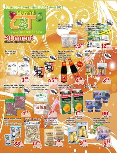 Marche C&T (St. Laurent) Flyer April 20 to 26