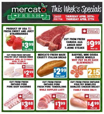 Mercato Fresh Flyer April 20 to 27