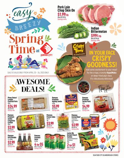 Seafood City Supermarket (ON) Flyer April 20 to 26