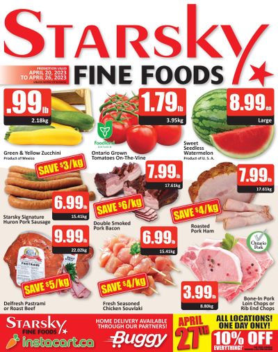 Starsky Foods Flyer April 20 to 26