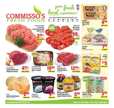 Commisso's Fresh Foods Flyer April 21 to 27