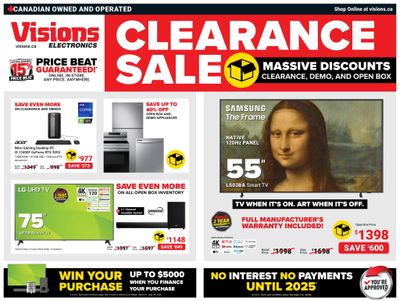 Visions Electronics Flyer April 21 to 27