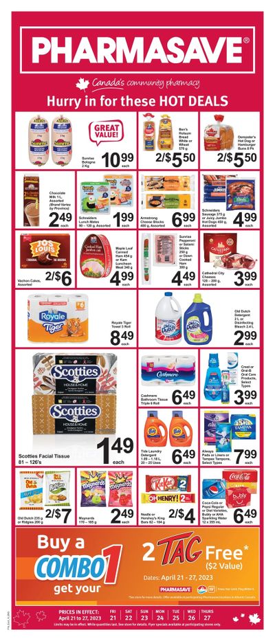 Pharmasave (Atlantic) Flyer April 21 to 27