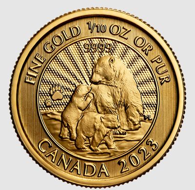 Royal Canadian Mint Canada New Coins: The Majestic Polar Bear and Cubs + Colourful Birds: Northern Cardinal + More