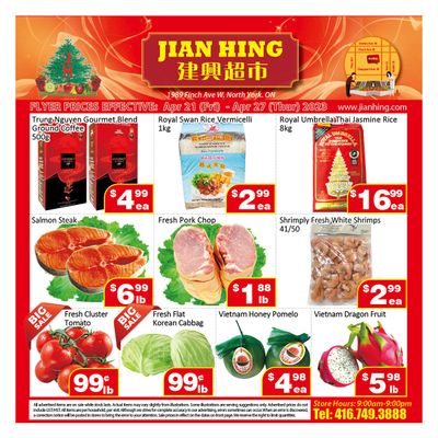 Jian Hing Foodmart (North York) Flyer April 21 to 27