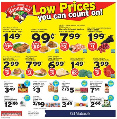 Hannaford (VT) Weekly Ad Flyer Specials April 16 to April 22, 2023