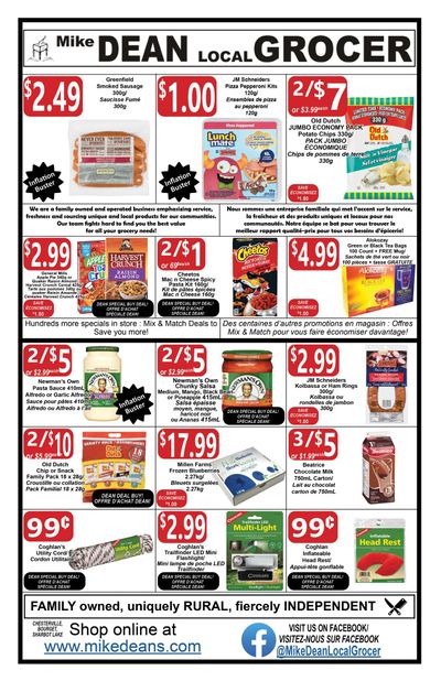 Mike Dean Local Grocer Flyer April 21 to 27