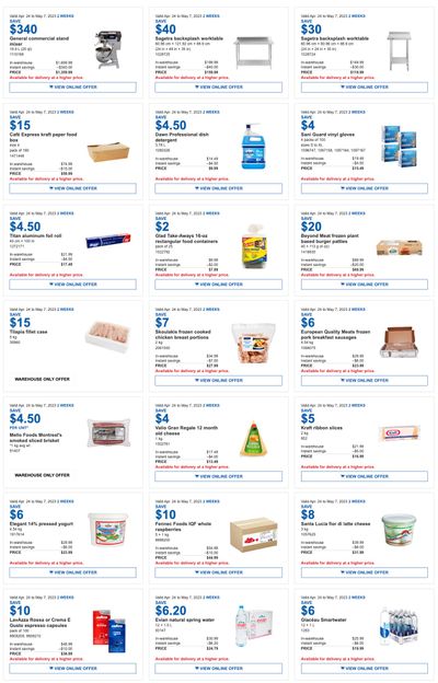 Costco Business Centre Instant Savings Flyer April 24 to May 7
