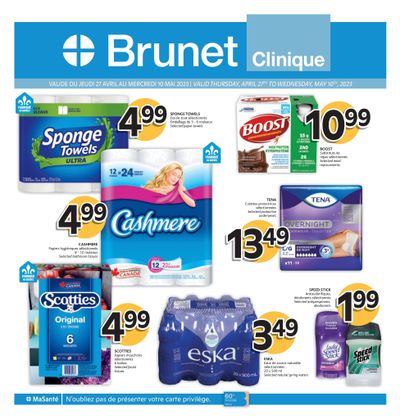 Brunet Clinique Flyer April 27 to May 10