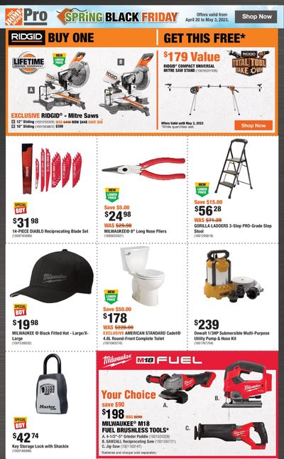 Home Depot (Atlantic) Flyer April 24 to May 4
