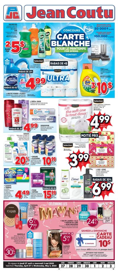 Jean Coutu (QC) Flyer April 27 to May 3