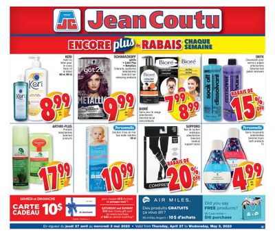 Jean Coutu (QC) Flyer April 27 to May 3
