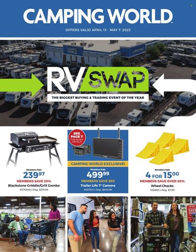 Gander RV & Outdoors Weekly Ad Flyer Specials April 13 to May 7, 2023