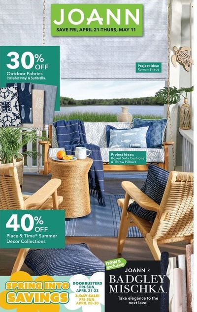 JOANN Weekly Ad Flyer Specials April 21 to May 11, 2023