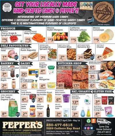 Pepper's Foods Flyer April 25 to May 1