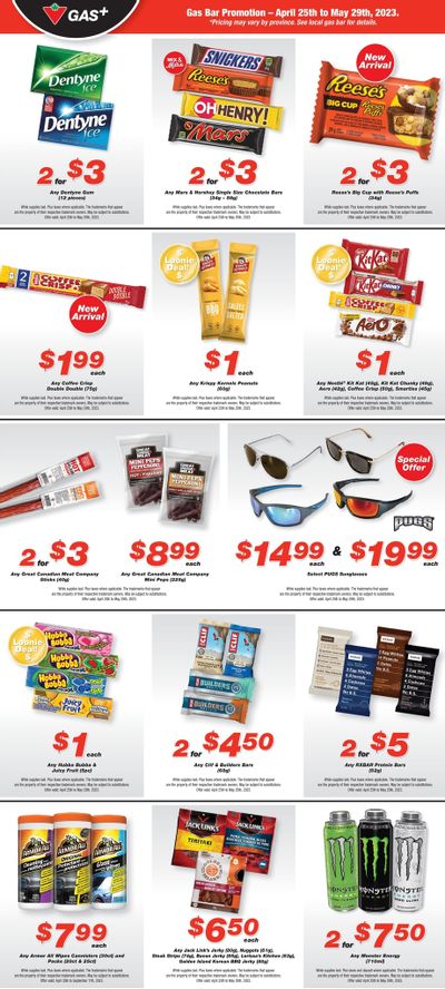 Canadian Tire Gas+ (ON) Flyer April 25 to May 29