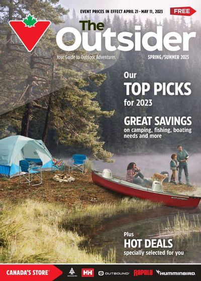 Canadian Tire Outsider Catalogue April 21 to May 11