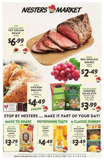Nesters Market Flyer April 27 to May 3