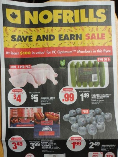 No Frills Ontario Flyer Deals April 27th – May 3rd