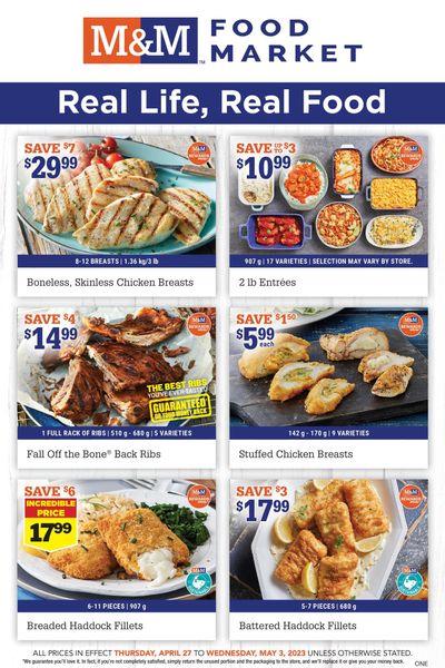 M&M Food Market (ON) Flyer April 27 to May 3