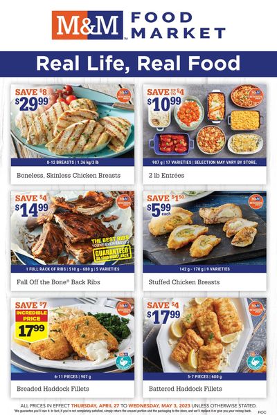 M&M Food Market (Atlantic & West) Flyer April 27 to May 3