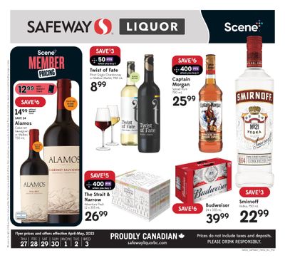 Safeway Liquor (BC) Flyer April 27 to May 3